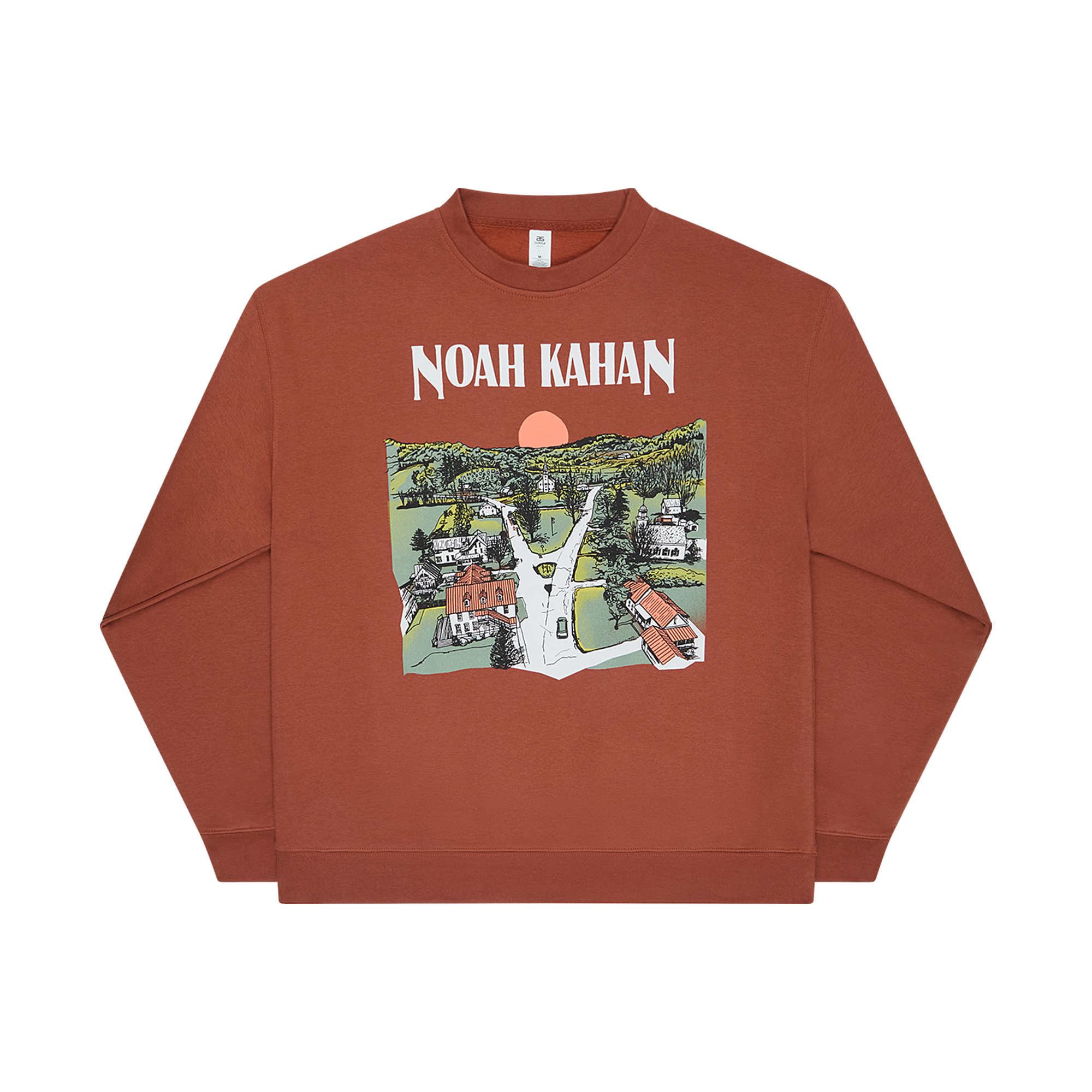 Greetings from Strafford Chocolate Crewneck - Noah Kahan UK/EU