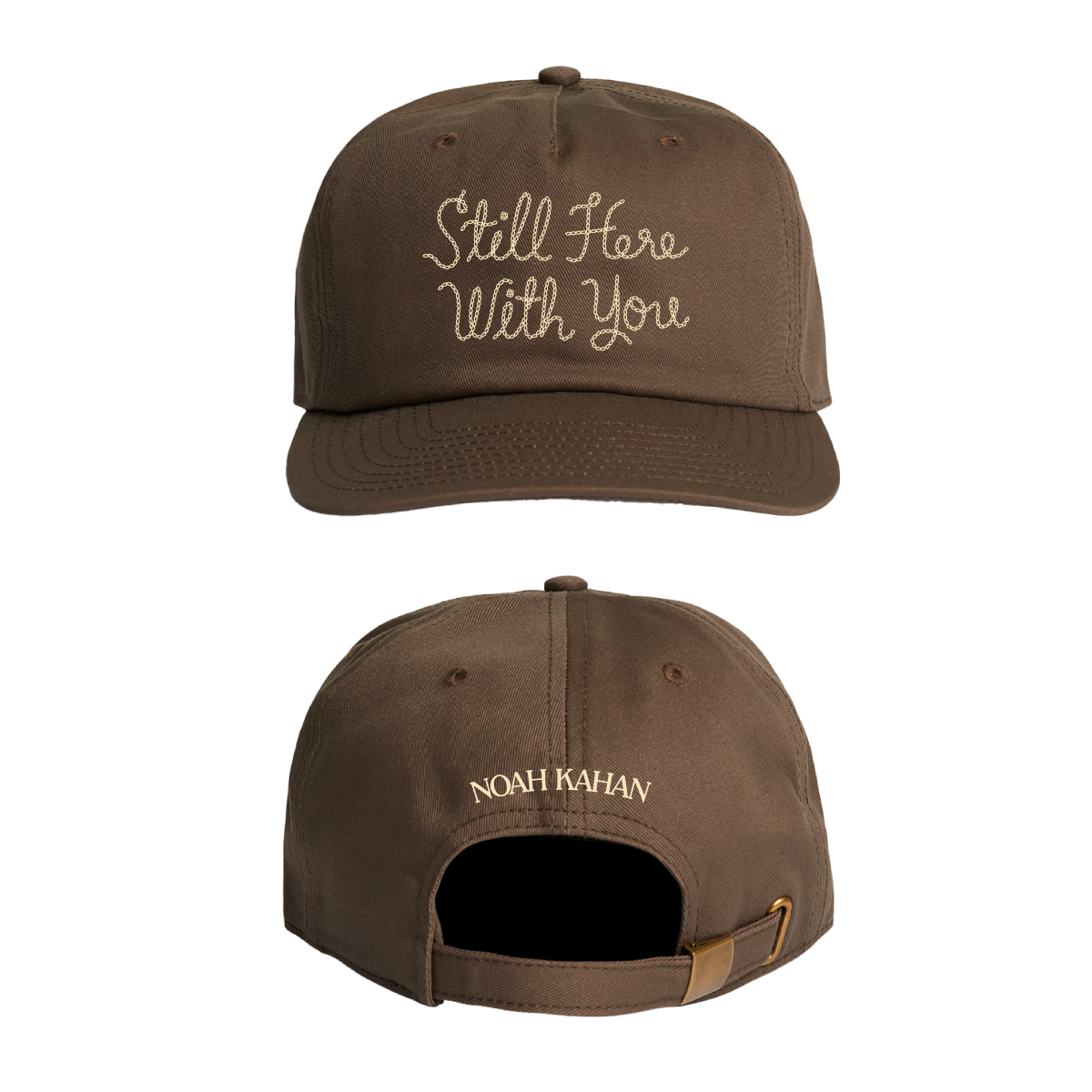 Noah Kahan - Still Here With You Hat - Brown