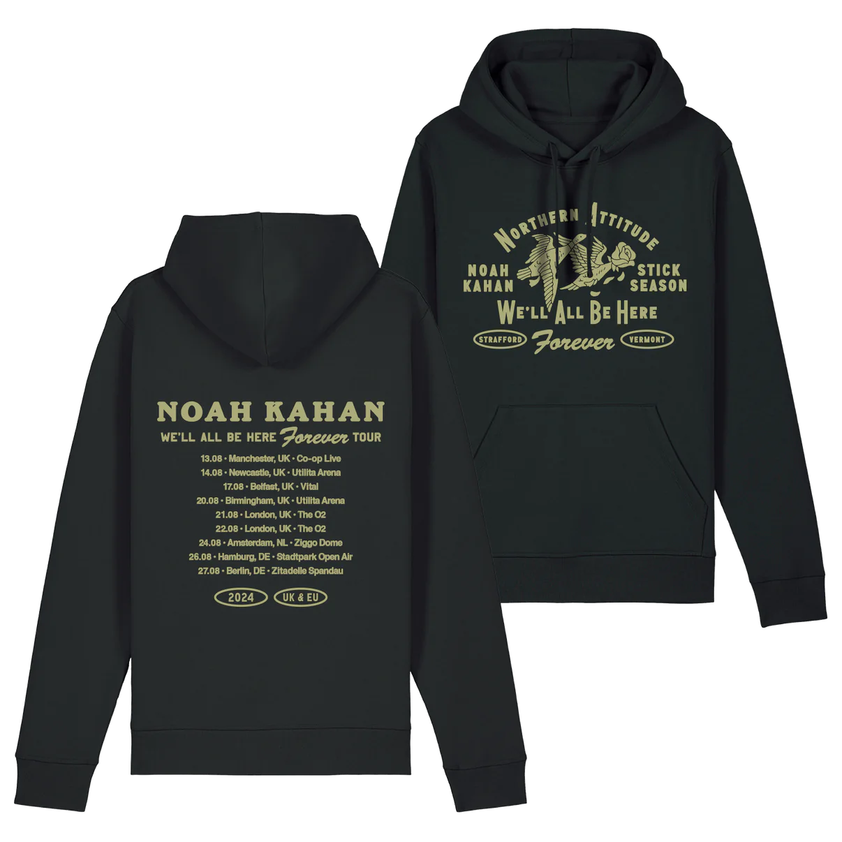 Noah Kahan -  2024 Tour Hoodie