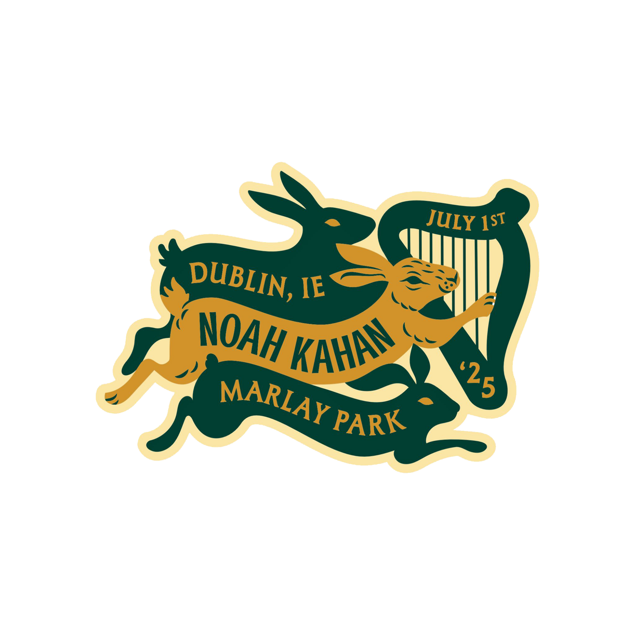 Noah Kahan - Dublin, Ireland Patch