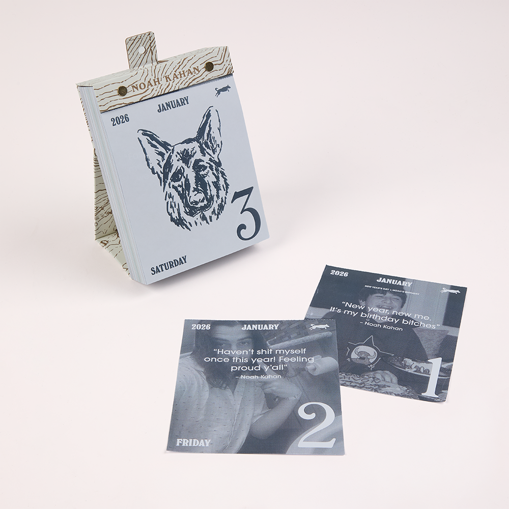 Noah Kahan - 2026 Calendar: 365 Days of Noah