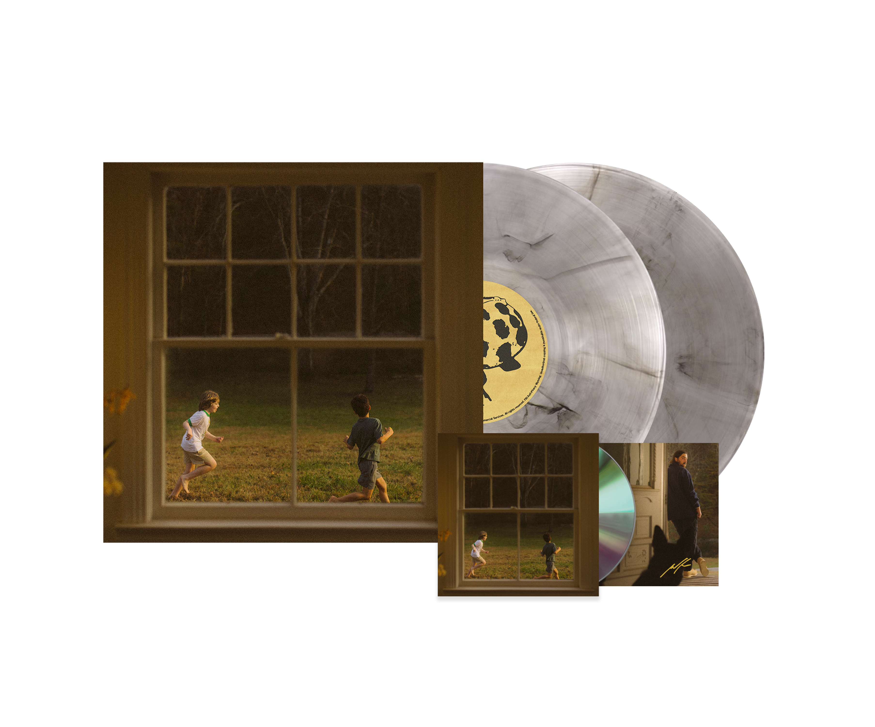 The Great Divide Cigarette Smoke Vinyl, CD + Signed Art Card