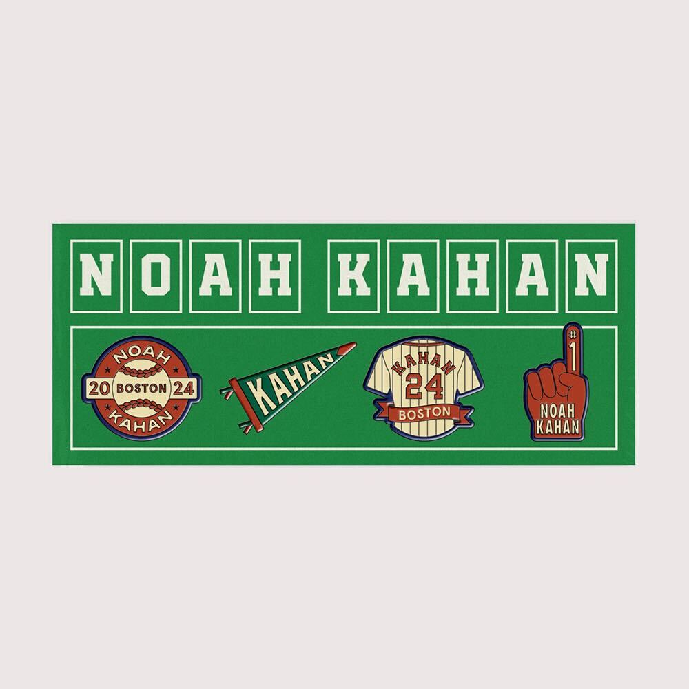 Noah Kahan - Vintage Baseball Pin Pack