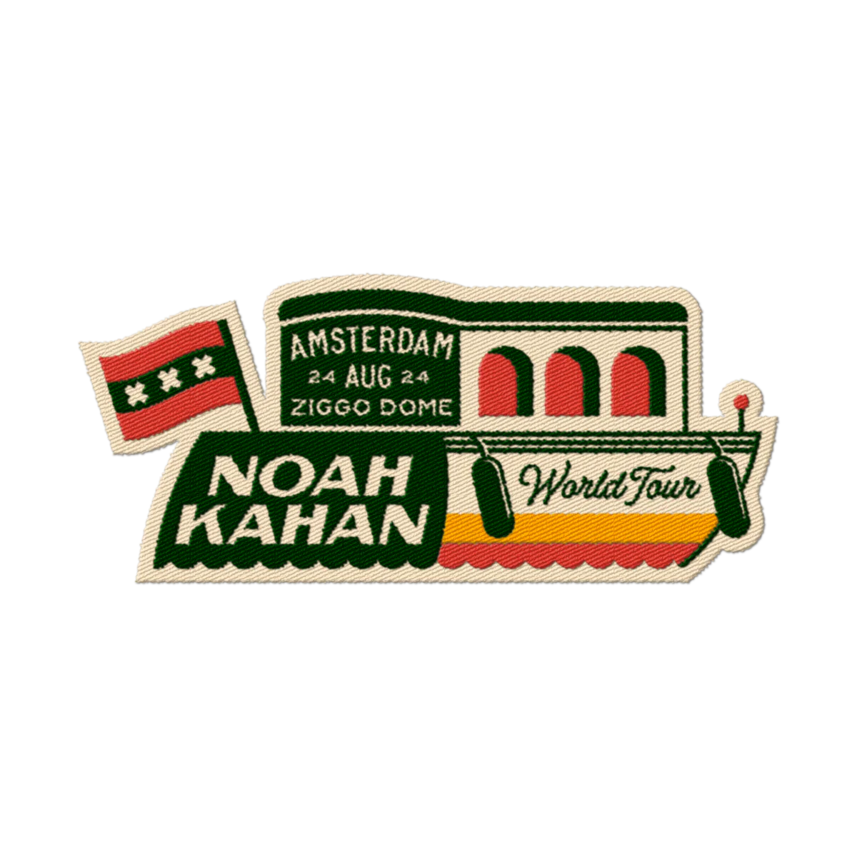 Noah Kahan - Amsterdam Patch