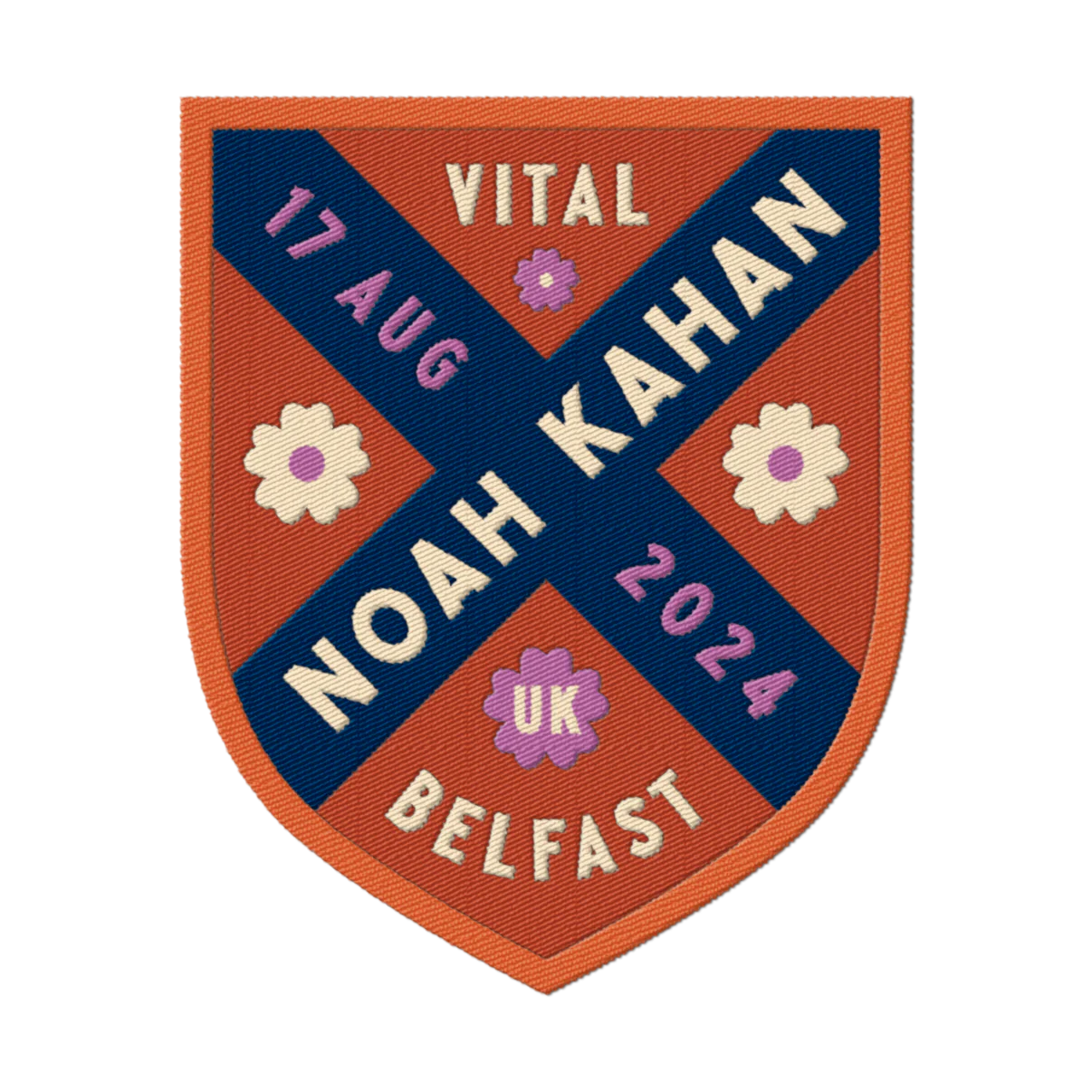 Noah Kahan - Belfast, United Kingdom Patch