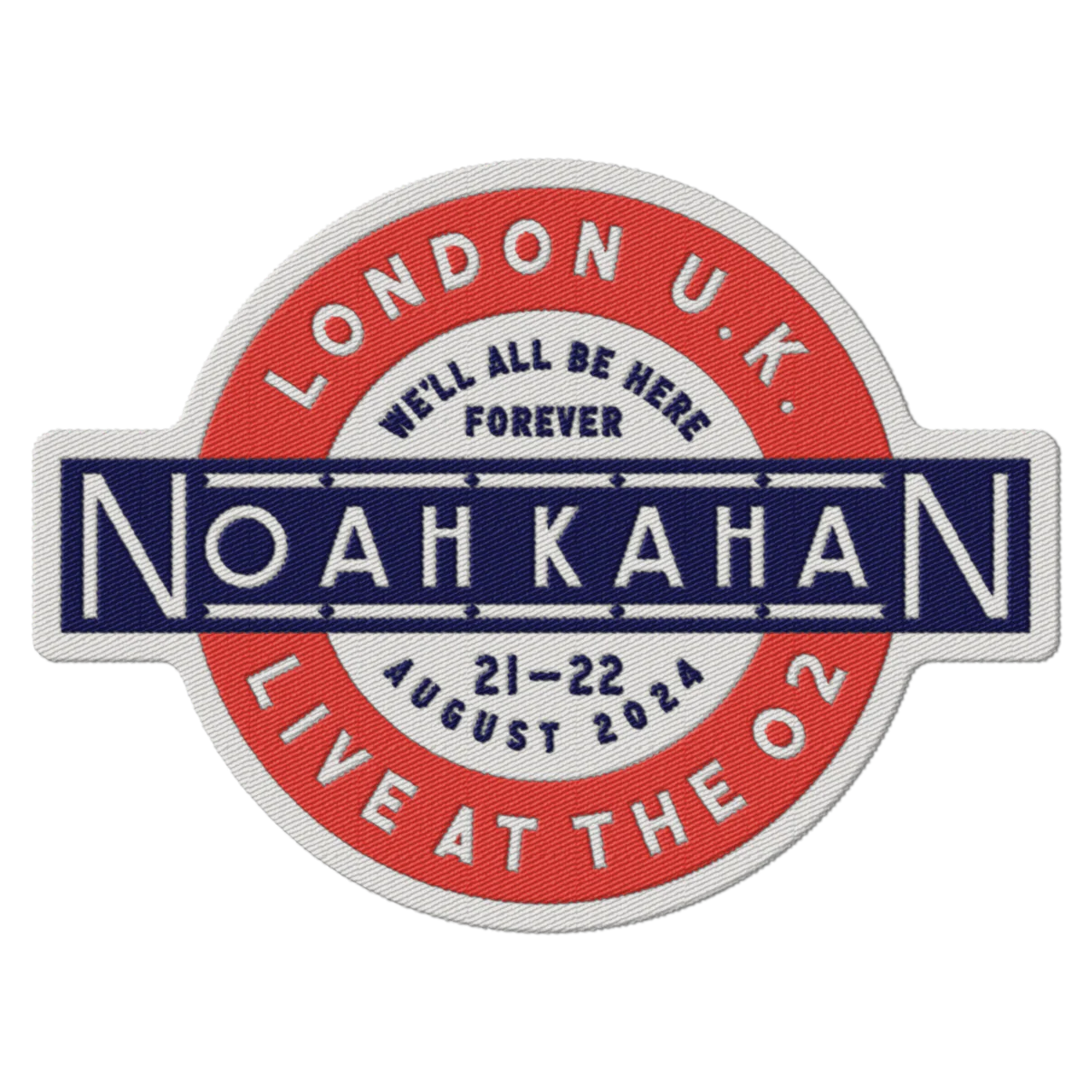 Noah Kahan - London, United Kingdom O2 Patch