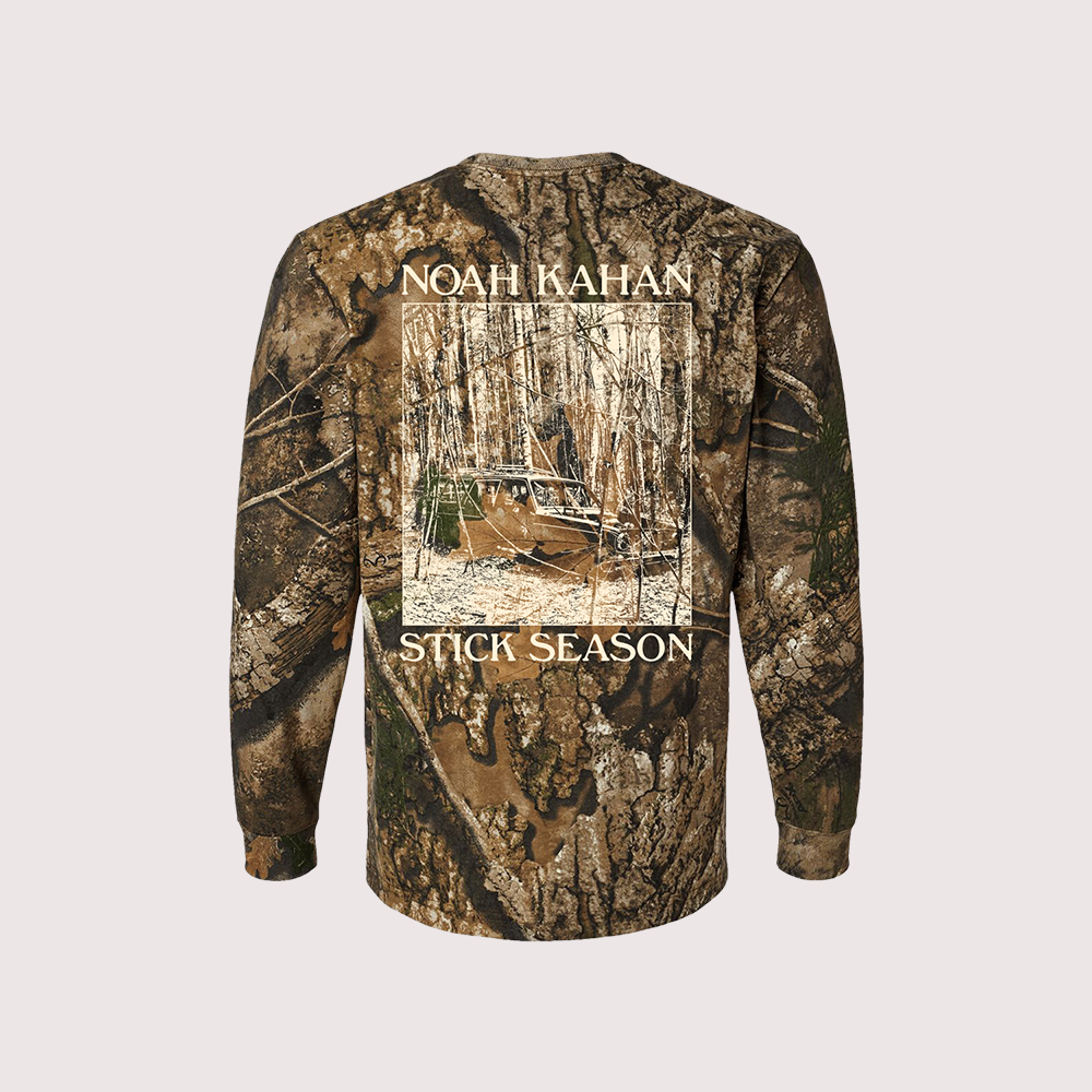 Noah Kahan - Stick Season Camo Longsleeve