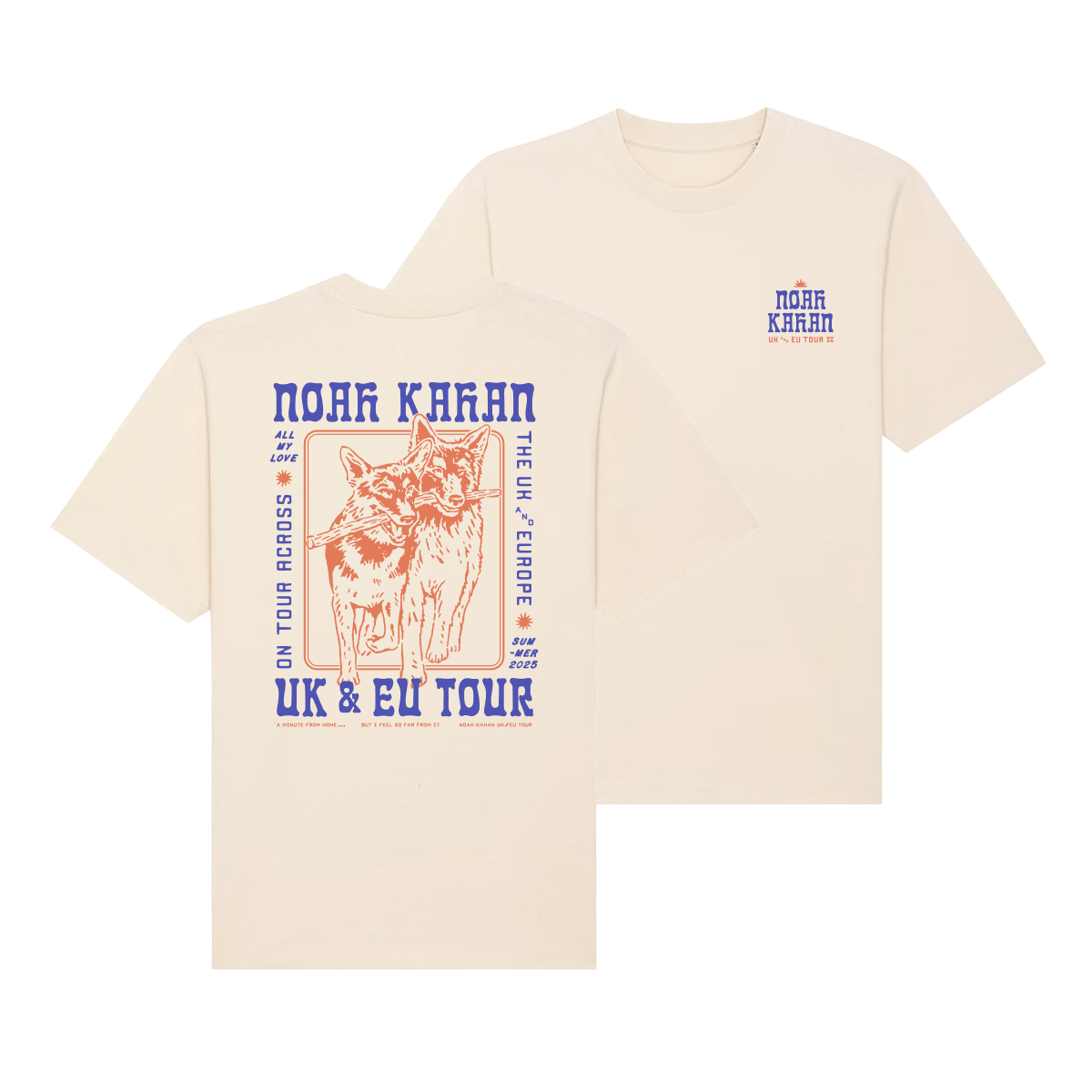 Noah Kahan - 2025 Passing Through Tour Tee