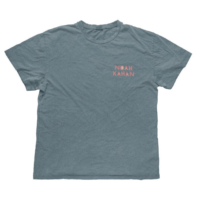 Noah Kahan - Falling to Pieces Ice Blue Tee