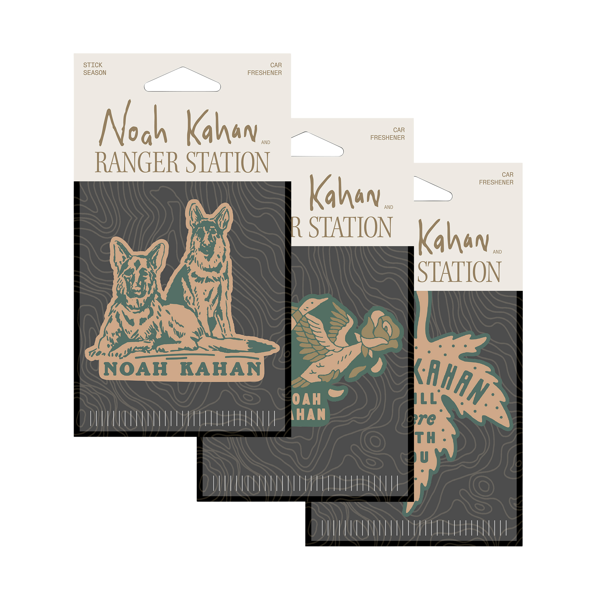 Noah Kahan - Stick Season Car Freshener 3-pack